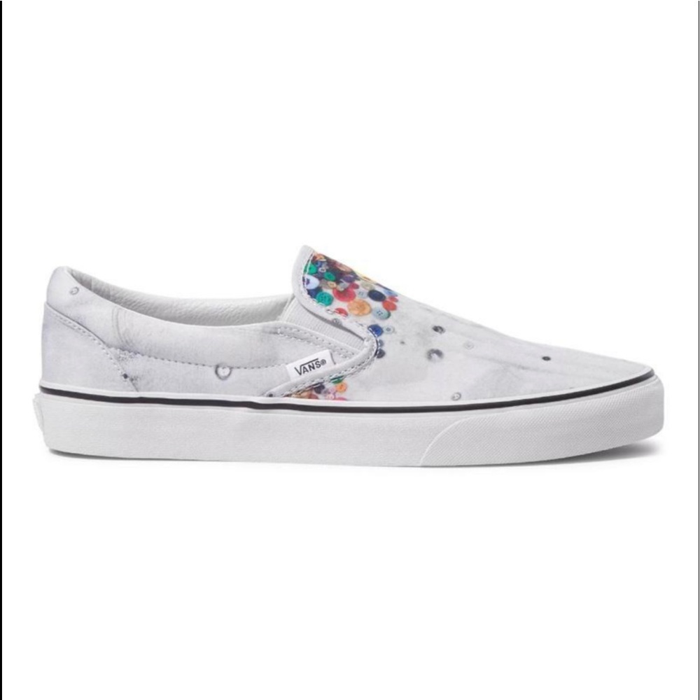 Vans slip on MOCA Brenna Youngblood sneaker shoes button sneaker shoes 10 woman - Picture 2 of 5
